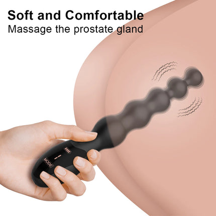 Anal Beads Butt Plug Anal Balls for Women G-Spot Vagina Vibrator Female Masturbation with LED Digital Screen Sex Toy for Women