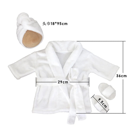 Newborn Photography Clothes Baby Bathrobes Pajamas Studio Shooting Clothing Boys and Girls Photo Photography Props