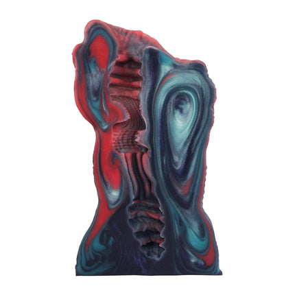 FAAK Soft & Elastic Silicone Pocket Pussy for Male Masturbator Textured Massage Channel Adult Sex Toys for Men Penis Training