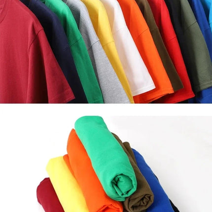 2026 New Fashion Bestseller Loose O-neck Cotton Short Sleeve T-shirt Stylish Breathable Daily Casual Unisex Tops For Men Women