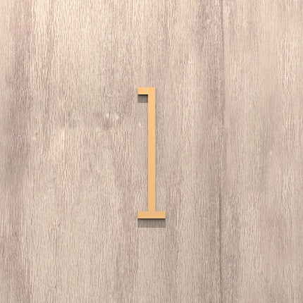 On The Door Extra Apartment Floating Exterior House Metal Building 3D Digits Number Art Nordic Home Decor Wall Sticker Acrylic