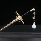 Gold Black Tassel