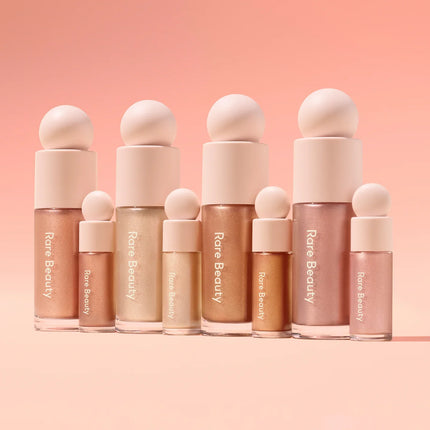 Rare Beauty Liquid Blush Highlighter Contour High Glossy Finish Luminizer Makeup Gel Face Body Brighten Glitter Natural Contour