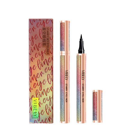 VIBELY Waterproof Liquid Eyeliner Pen - Smudge Proof, Glitter Sparkle (TikTok Viral), Long Lasting, Ultra Fine Tip - AliExpress