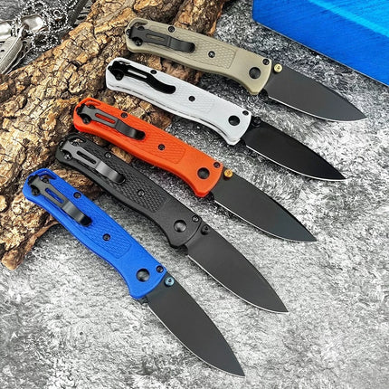 533 Nylon Fiber S30V Trekking Folding Knife Portable Equipment Fruit Knife Outdoor Survival Wilderness Camp Picnic BBQ Rescue