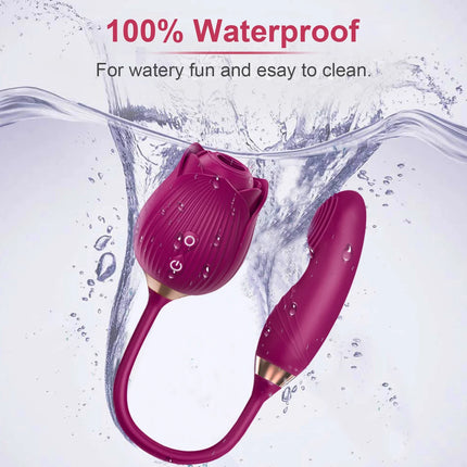 Powerful Licking Vibrator for Women Clitoral Nipple Stimulator Thrusting Dildo 2 in 1 Sex Toy for Women Adult Sex Products