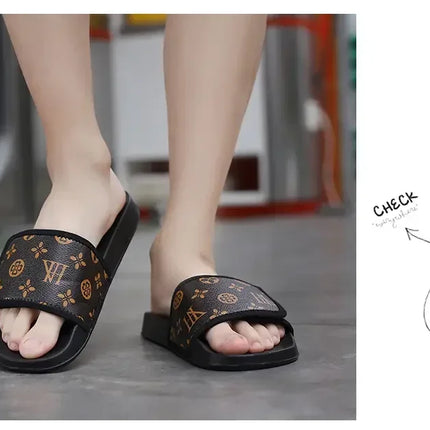 Man Summer Slippers Leather Sandals Comfortable Man Sandal House Sandals Sale Mens Slipper Flip Flop Shoes for Men Slippers