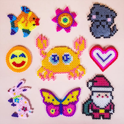 1000/50000 Pcs 2.6mm Mixed Color Fuse Beads Ironing Beads Hama Beads DIY Handmade Art Crafts Mosaic Puzzle Beads