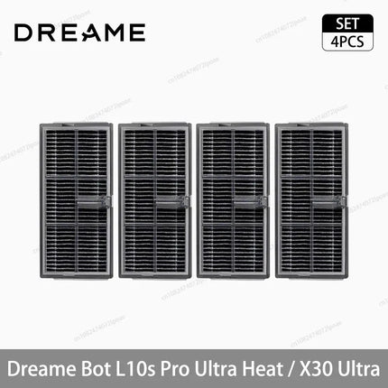 Dreame L10s Pro Ultra Heat / X30 Ultra Robot Vacuum Cleaner Accessories Main Side Brush Mop Cloth Hepa Filter Dust Bag Spare