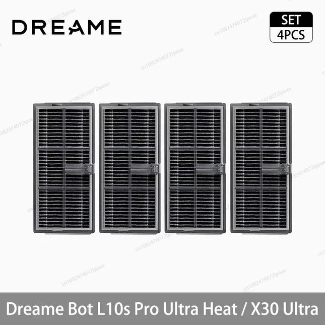 Dreame L10s Pro Ultra Heat / X30 Ultra Robot Vacuum Cleaner Accessories Main Side Brush Mop Cloth Hepa Filter Dust Bag Spare