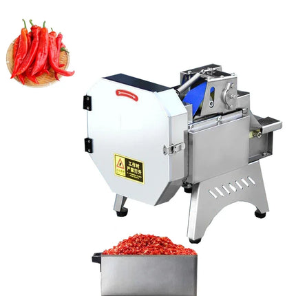 Electric Onion Chili and Chives Slicing Machine Small Electric Vegetable Cutter Cucumber Slicing Machine