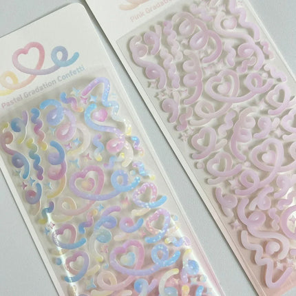 1PCS New Cute Kawaii Deco Stickers Korean Stickers Photocard Decor Kpop Decorative Toploader Scrapbooking Stickers Y 2k Samll