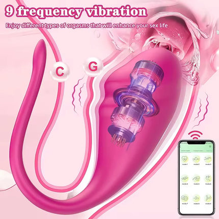 Wireless Bluetooth G Spot Vibrator Vibrating Egg for Women Dildo APP Control Wearable Clit Female Panties Sex Toys Adult Goods