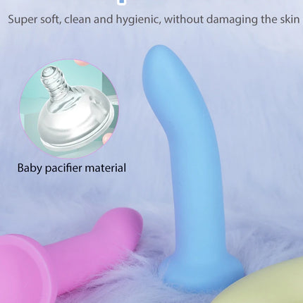 Finger Butt Anal Plug Vaginal/Anus Massage Masturbator Soft Smooth Finger Masturbation G-point Climax Fisting Dildo Adult Supply