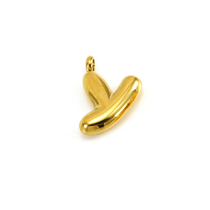 2026 new Bohemian style stainless steel gold-plated letter pendant necklace with personalized and fashionable letters to choose