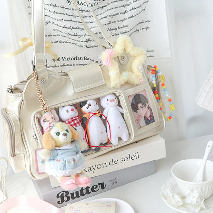 Original Daily underarm bags Versatile Messenger bags Transparent Bag for Female handbag designer bag