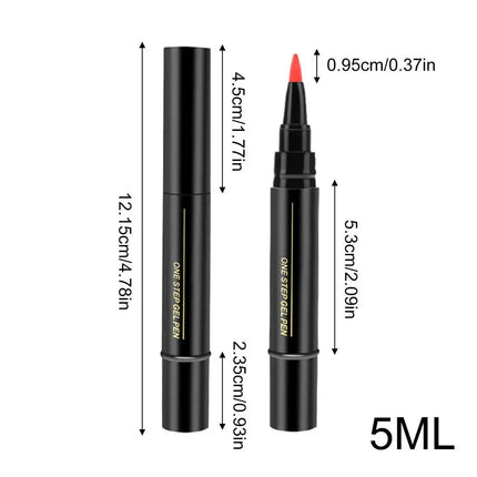 Nail Polish Pen colorful quick drying nails art painting pens fashion waterproof long-lasting Vibrant Nails supplies for woman