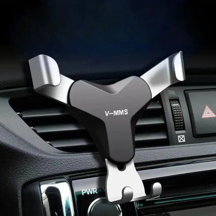 Gravity Car Phone Holder Air Vent Mount Clip Universal Mobile Phone Stand Non Magnetic Cell Phone Bracket For Car