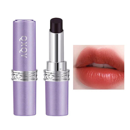 Velvet Matte Dark Magic Lipstick Long-Lasting Waterproof Lipstick Hydration Lip Gloss Nourishing Lightweight Smooth Essence Care
