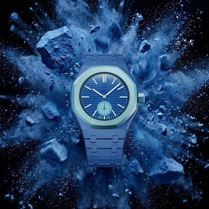 Ceramic Modification Kit for Swatch X AP Royal POP Biomaterials Watch Case + bioceramic Strap Pocket Changer To Wristwatch