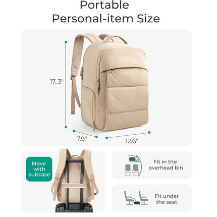 Buylor Travel Backpack for Women Men 45x20x30 Easyjet Cabin Bags Laptop Backpacks Carry on Backpack Casual Daypack for Weekender