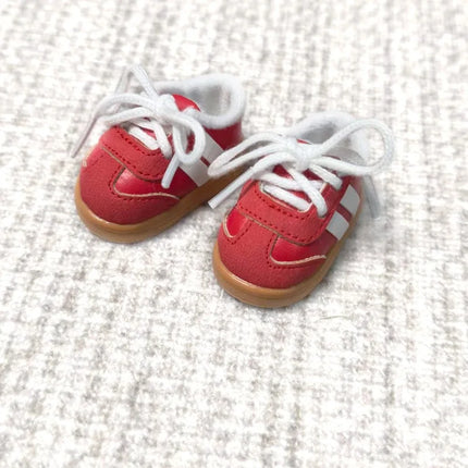 For 20CM Zsiga 1/8 1/6 BJD Doll Casual Board Shoes & German Training Shoes Set - Doll Footwear Accessories (No Doll)