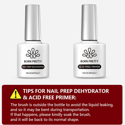 BORN PRETTY Super Top Coat and Base Gel Nail Polish for Gel Polish Semi-permanent Varnish Rubber Top Coat 10ml Nail Supplies