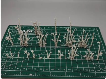 1/35 1/24 Scene Accessories Gravel and Grass Abandoned pipeline Flame effect parts 3D Printing Resin Accessories Fantasy Scene