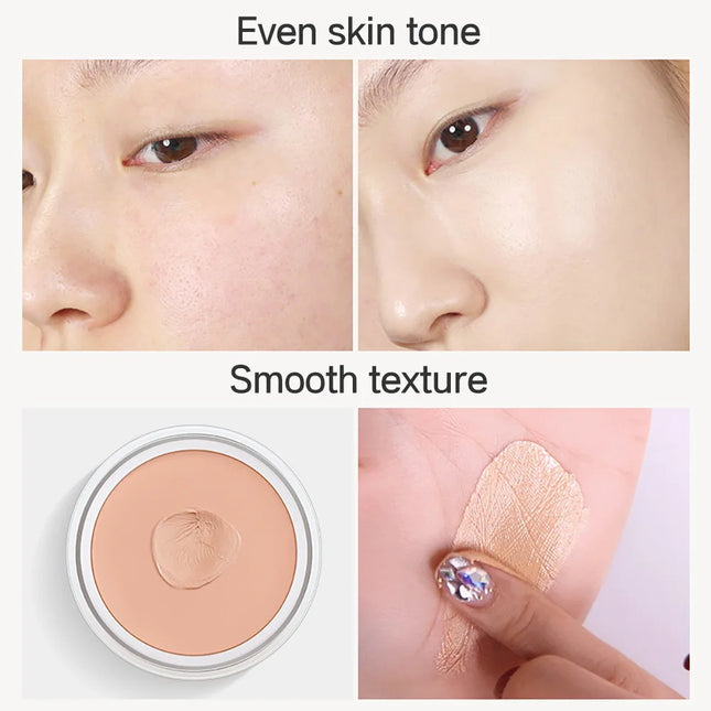 Concealer Cream Full Coverage Acne Freckles Brightening Skin Tone Concealer