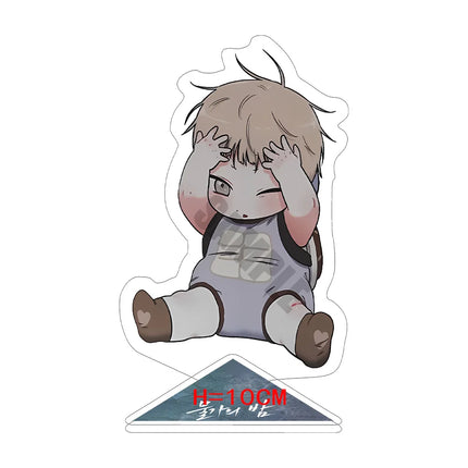 Anime Korean Comic Cartoon Low Tide in Twilight Acrylic Stand Yeo TaeJu Kim EuiHyun Figures Model Plate Holder Seaside Night