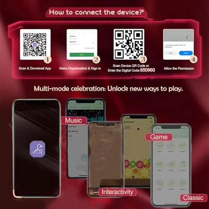 Couples App Remote Control Wearable Panty Vibrator Masturbation Tool with Rabbit Stimulator for G Spot Clitoral Penis Pleasure