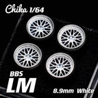 BBS LM 8.9mm White