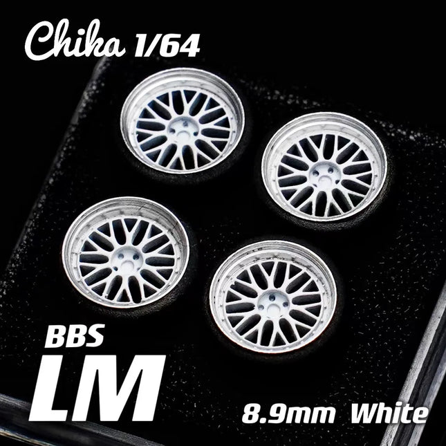 1/64 Chika Modified Wheels 9mm BBS LM VSXX Stance Wheels