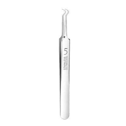 German Ultra-fine No. 5 Cell Pimple Blackhead Clip Tweezers Beauty Salon Special Scraping & Closing Artifact Acne Needle Tool