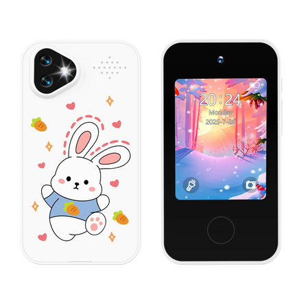 Kids Smart Phone Toy Dual Camera 1080P HD Educational Game Music Player Safe Mode Early Learning Toy Birthday Gift For Boys Girl