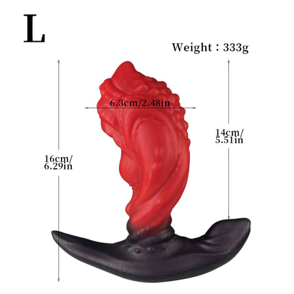 New Trend Wearable Anal Plug P Spot Stimulator Prostate Massage Fake Dildo Buttplug Sex Toy For Women Men Anal Dilator Adult 18