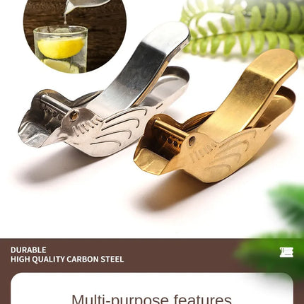 304 Stainless Steel Creative Bird Lemon Squeezers Juicer Household Lemon Tea Infuser Kitchen Gadget Fruit Vegetable Tools