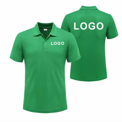 Summer Casual Breathable Polo Shirts Company Logo Custom Print Embroidery Personalized Design Men And Women Short-Sleeved Tops