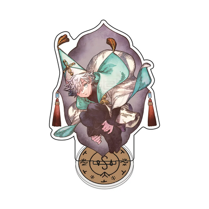 Anime Atelier of Witch Hat 10-13cm Acrylic Stand Double-sided Interlayer Clear HD Printed Tabletop Decoration Exquisite Keychain