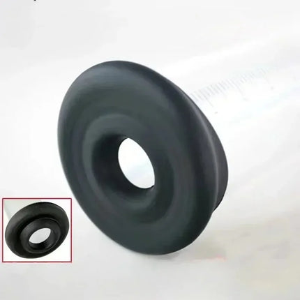 Electric Male Vacuum Pump with Clear Measuring Cylinder Digital Display Black Hose and Man Masturbation Trainer Sex Toy