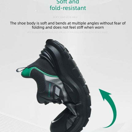 Steel Toe Shoes for men women comfortable lightweight work safety shoes Anti-Puncture safety toe sneakers work protection boots