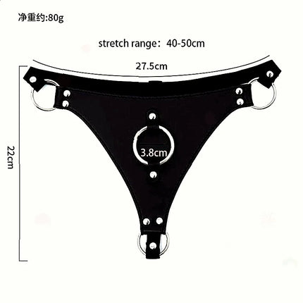 Lesbian Leather Panties G String Thong Sexy Lingerie Exotic Accessories Sex Toys Bdsm Bondage women's Underwear Erotic Strap On