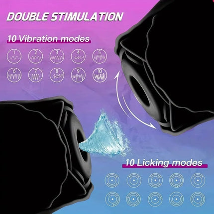 Clit Sucker Vibrator for Women Vagina G-Spot Vibrator Female Masturbator Clitoris Stimulator Adult Goods Rose Sex Toy for Women