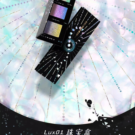 DRAMO Chameleon Eyeshadow Highly Pigmented Overlay Gradient Ayering Laser Optical Iridescent Eye Makeup 6g