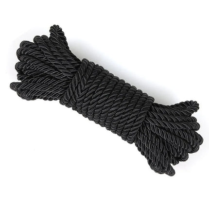 10M Soft BDSM Hemp Rope Comfortable Restraint Rope for Adult Role Play Cosplay Flirting Games Sensory Binding Tool for Couples