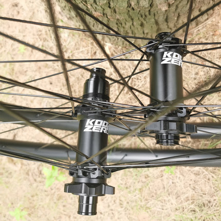 29er MTB Carbon Wheels 1355g 40T Ratchet Tubeless Koozer 350 Straight Pull Sapim UCI Approved Mountain Bicycle Wheelset 29