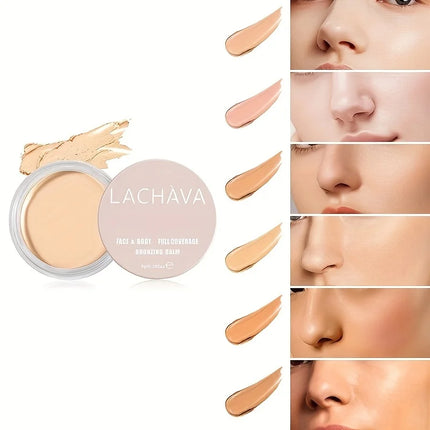 Full coverage foundation - matte finish, creamy texture, strong coverage, moisturizing, oil control, pore minimizing, non-greasy
