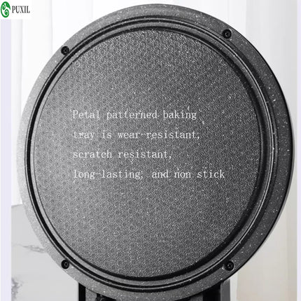 Multi-functional electric griddle, deep-type electric grilling plate, barbecue grill, double-sided heating, sandwich and pizza g