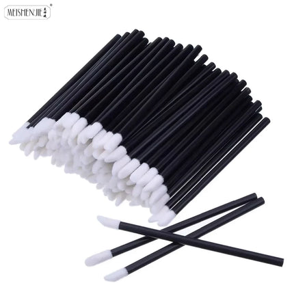 5/100 Pcs Lip Brush Eyelash Makeups Lip Glossy Microbrush Lash Extension Lipstick Set Cosmetic beauty Tools