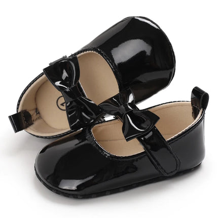 Spring and Autumn Fashion Baby Shoes Bow Soft Bottom Anti slip Sneaker Baby Versatile Princess Shoes